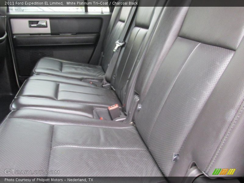 White Platinum Tri-Coat / Charcoal Black 2011 Ford Expedition EL Limited
