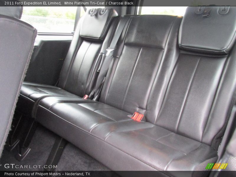 White Platinum Tri-Coat / Charcoal Black 2011 Ford Expedition EL Limited