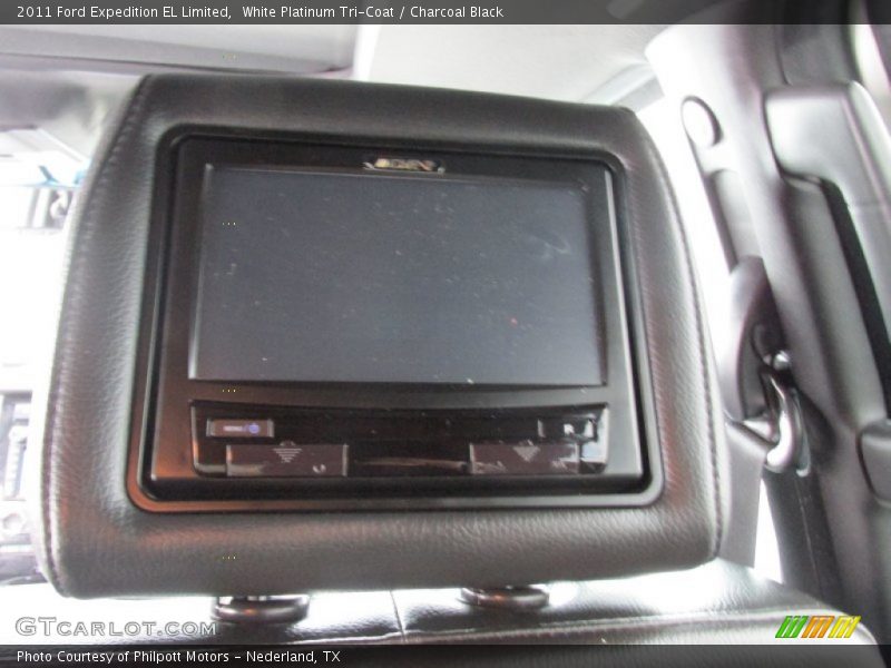 White Platinum Tri-Coat / Charcoal Black 2011 Ford Expedition EL Limited