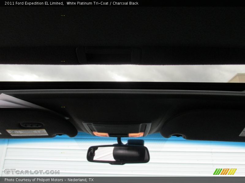White Platinum Tri-Coat / Charcoal Black 2011 Ford Expedition EL Limited