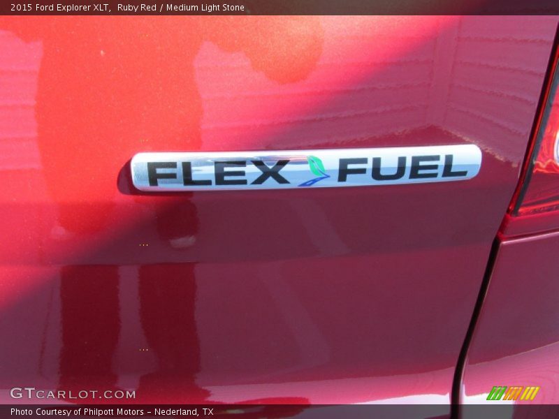 Ruby Red / Medium Light Stone 2015 Ford Explorer XLT