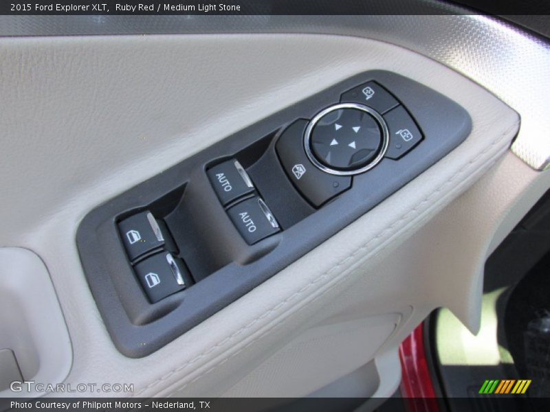 Ruby Red / Medium Light Stone 2015 Ford Explorer XLT