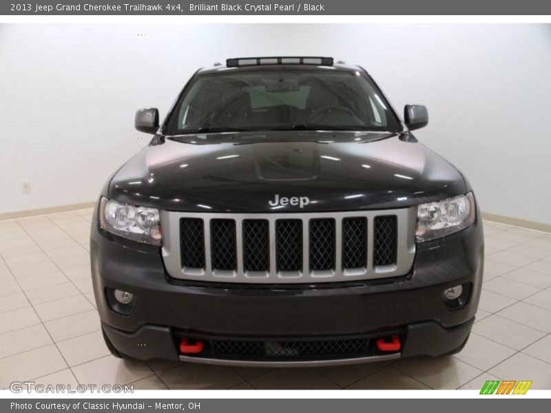 Brilliant Black Crystal Pearl / Black 2013 Jeep Grand Cherokee Trailhawk 4x4