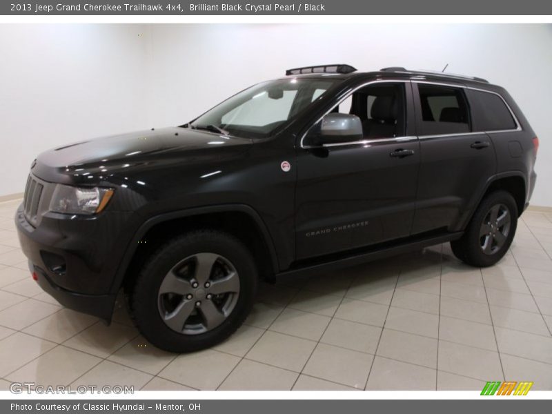 Brilliant Black Crystal Pearl / Black 2013 Jeep Grand Cherokee Trailhawk 4x4