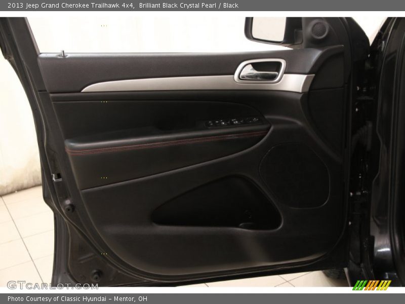 Brilliant Black Crystal Pearl / Black 2013 Jeep Grand Cherokee Trailhawk 4x4