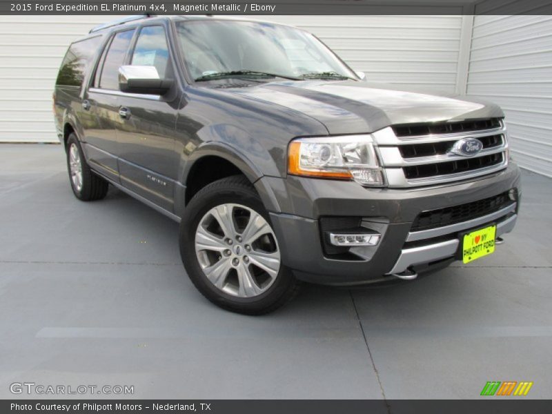 Magnetic Metallic / Ebony 2015 Ford Expedition EL Platinum 4x4