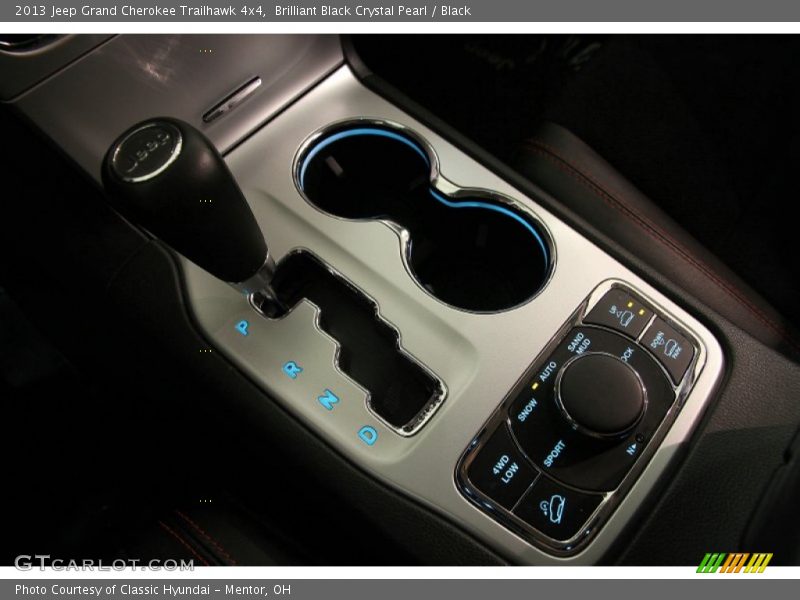 Brilliant Black Crystal Pearl / Black 2013 Jeep Grand Cherokee Trailhawk 4x4