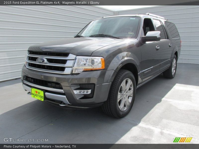 Magnetic Metallic / Ebony 2015 Ford Expedition EL Platinum 4x4