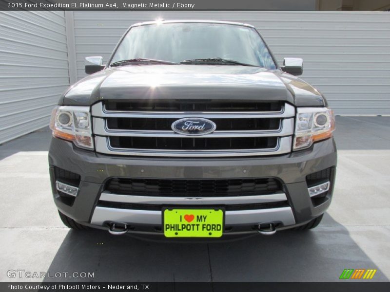 Magnetic Metallic / Ebony 2015 Ford Expedition EL Platinum 4x4