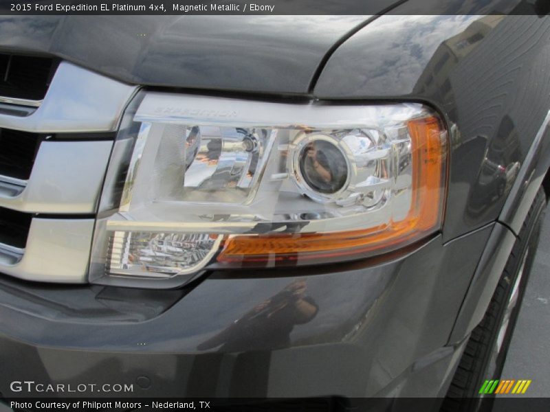 Magnetic Metallic / Ebony 2015 Ford Expedition EL Platinum 4x4