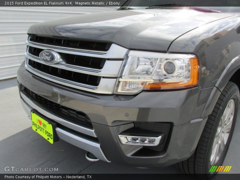 Magnetic Metallic / Ebony 2015 Ford Expedition EL Platinum 4x4