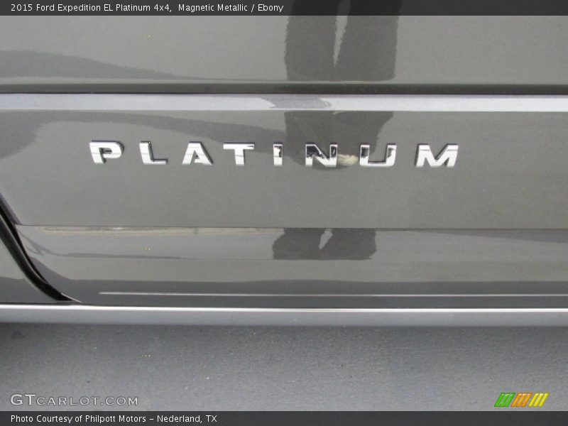 Magnetic Metallic / Ebony 2015 Ford Expedition EL Platinum 4x4