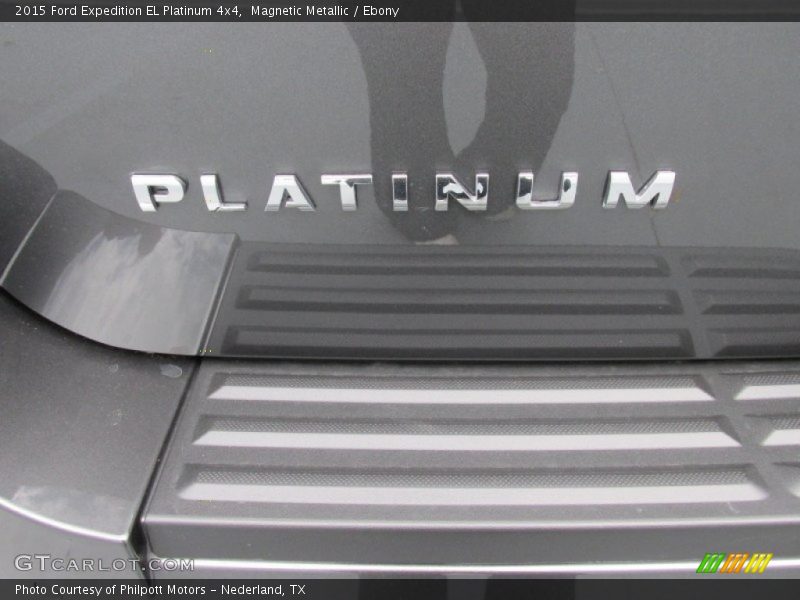 Magnetic Metallic / Ebony 2015 Ford Expedition EL Platinum 4x4