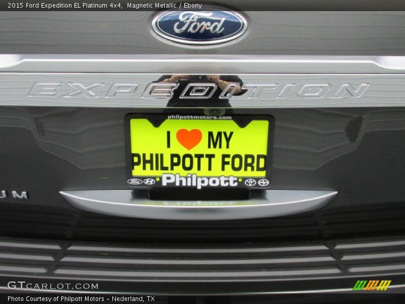 Magnetic Metallic / Ebony 2015 Ford Expedition EL Platinum 4x4