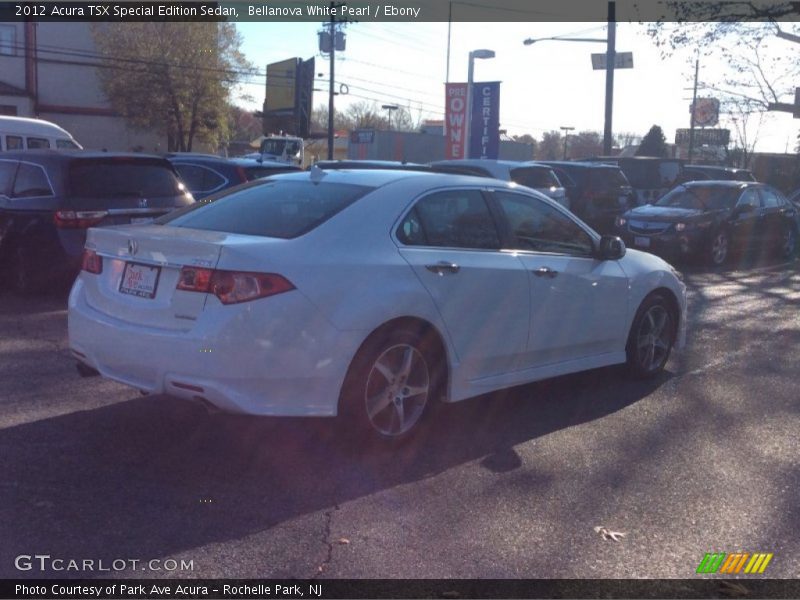 Bellanova White Pearl / Ebony 2012 Acura TSX Special Edition Sedan