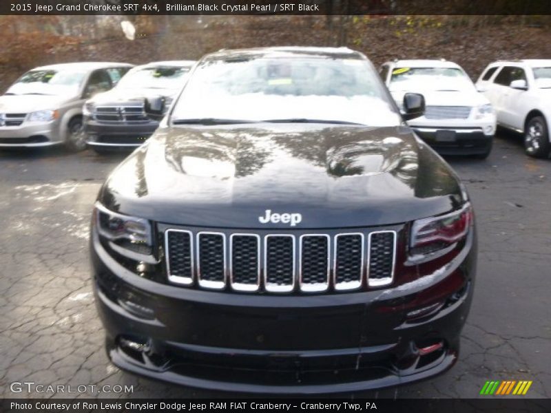 Brilliant Black Crystal Pearl / SRT Black 2015 Jeep Grand Cherokee SRT 4x4