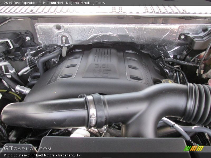  2015 Expedition EL Platinum 4x4 Engine - 3.5 Liter EcoBoost DI Turbocharged DOHC 24-Valve Ti-VCT V6