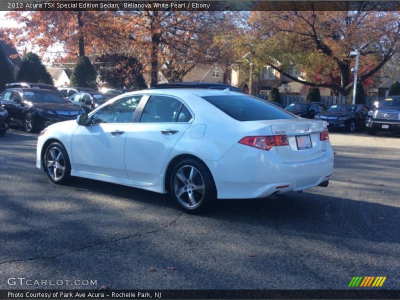 Bellanova White Pearl / Ebony 2012 Acura TSX Special Edition Sedan