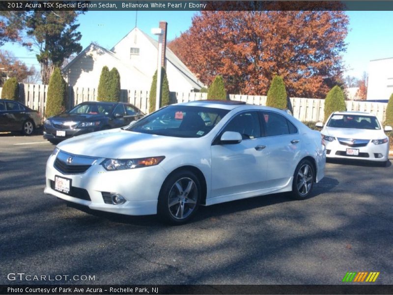 Bellanova White Pearl / Ebony 2012 Acura TSX Special Edition Sedan