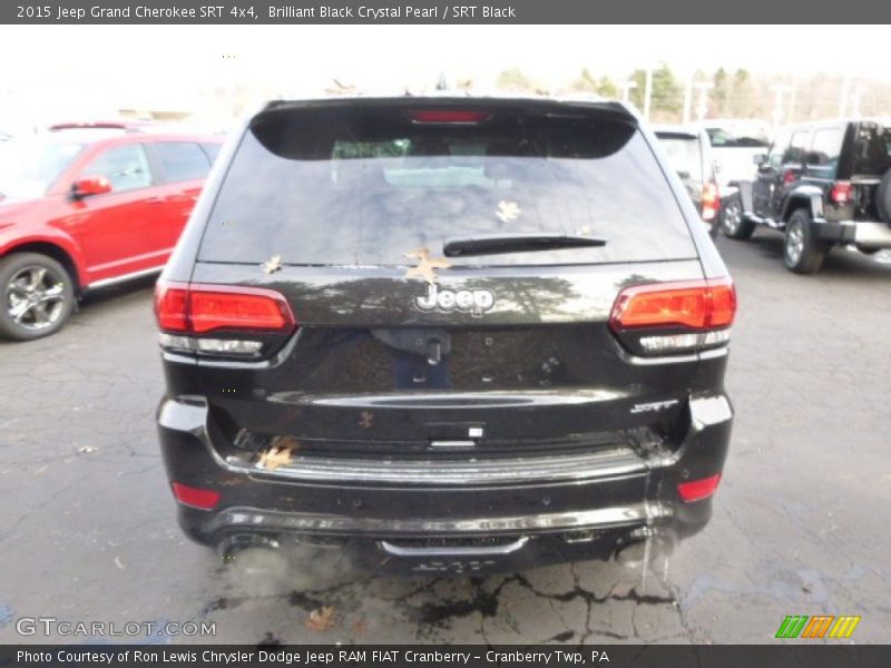 Brilliant Black Crystal Pearl / SRT Black 2015 Jeep Grand Cherokee SRT 4x4