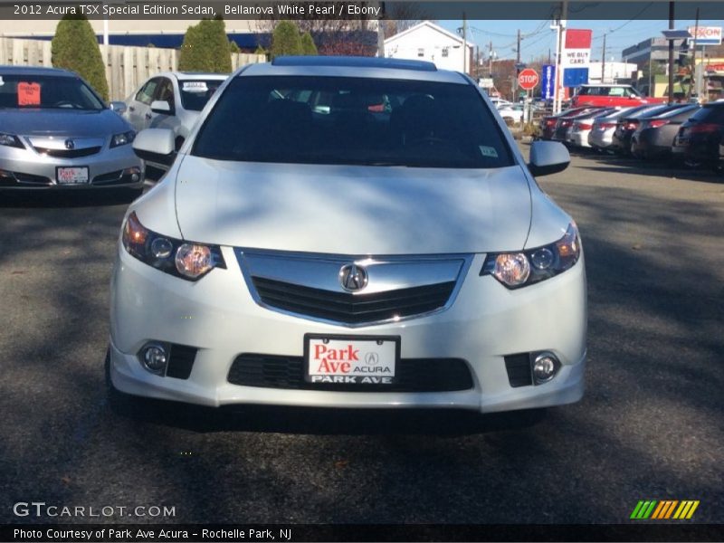 Bellanova White Pearl / Ebony 2012 Acura TSX Special Edition Sedan