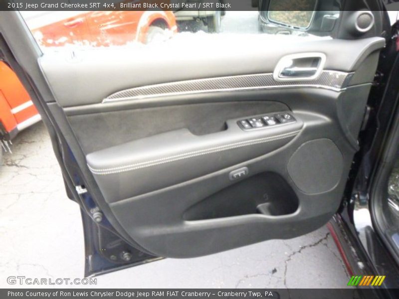 Brilliant Black Crystal Pearl / SRT Black 2015 Jeep Grand Cherokee SRT 4x4