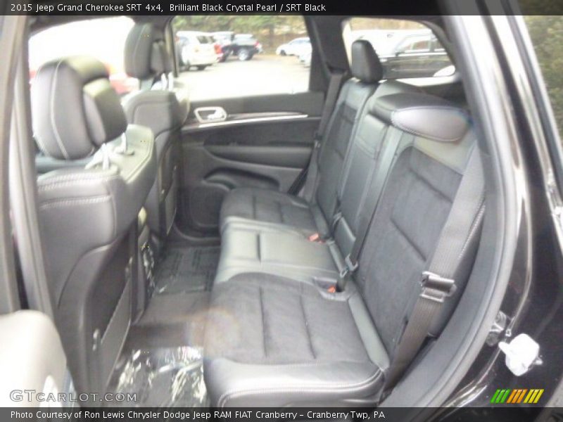 Rear Seat of 2015 Grand Cherokee SRT 4x4