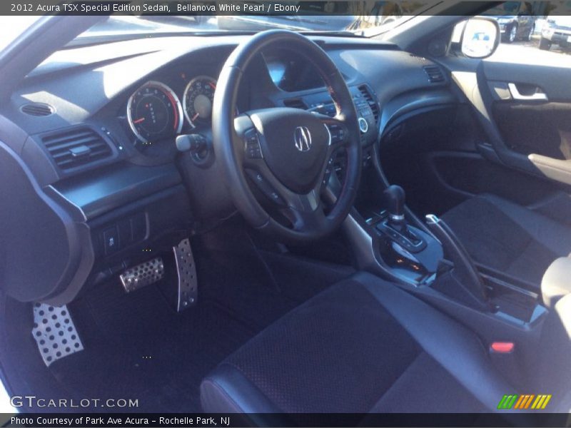 Bellanova White Pearl / Ebony 2012 Acura TSX Special Edition Sedan
