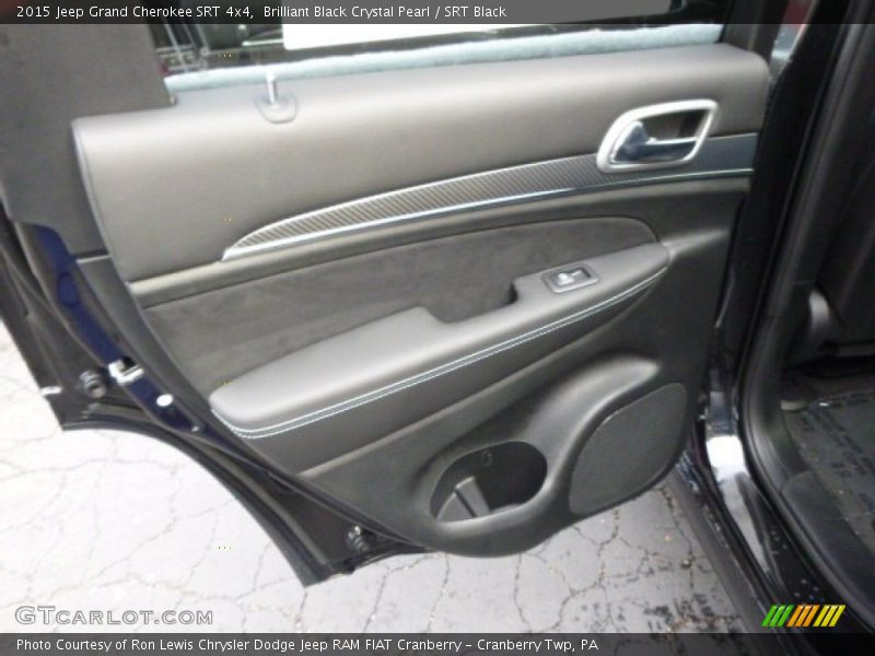 Brilliant Black Crystal Pearl / SRT Black 2015 Jeep Grand Cherokee SRT 4x4