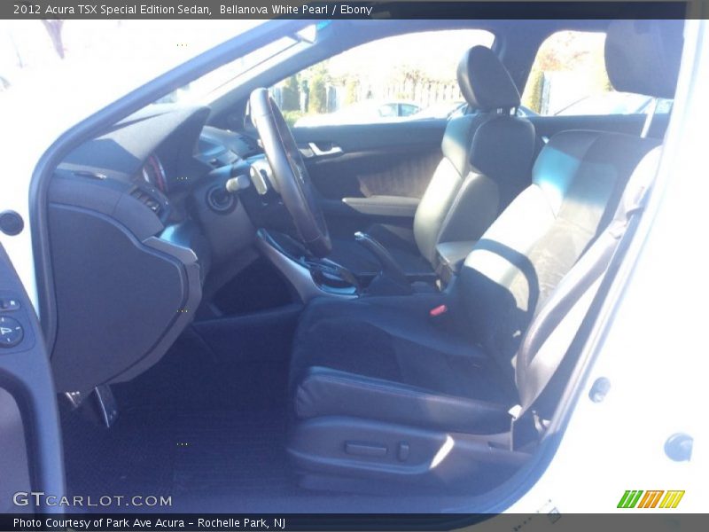 Bellanova White Pearl / Ebony 2012 Acura TSX Special Edition Sedan