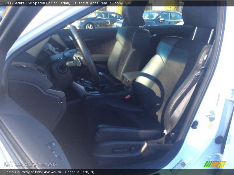 Bellanova White Pearl / Ebony 2012 Acura TSX Special Edition Sedan
