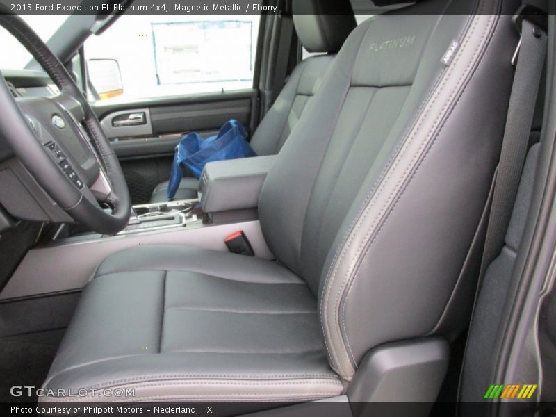Magnetic Metallic / Ebony 2015 Ford Expedition EL Platinum 4x4