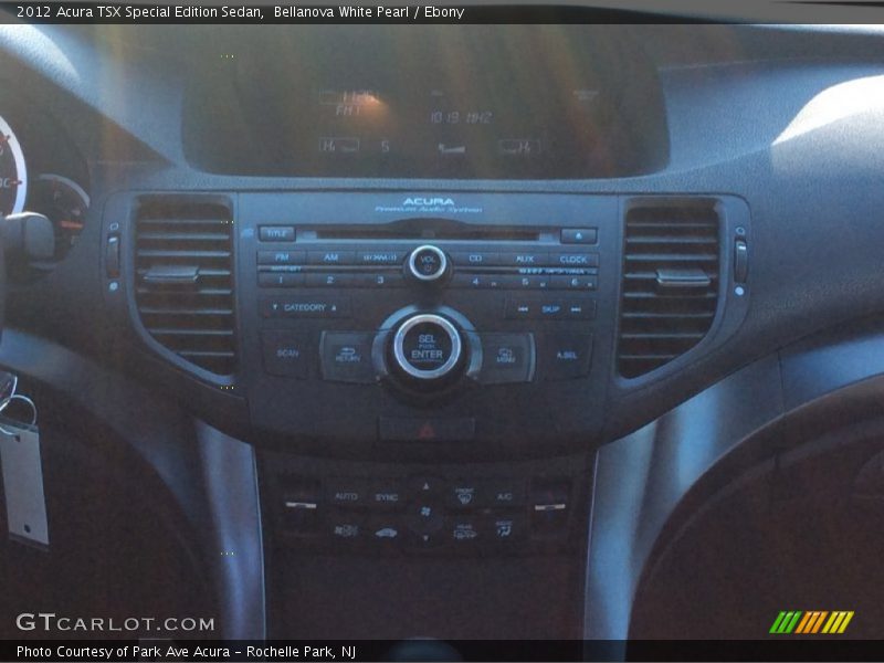 Bellanova White Pearl / Ebony 2012 Acura TSX Special Edition Sedan