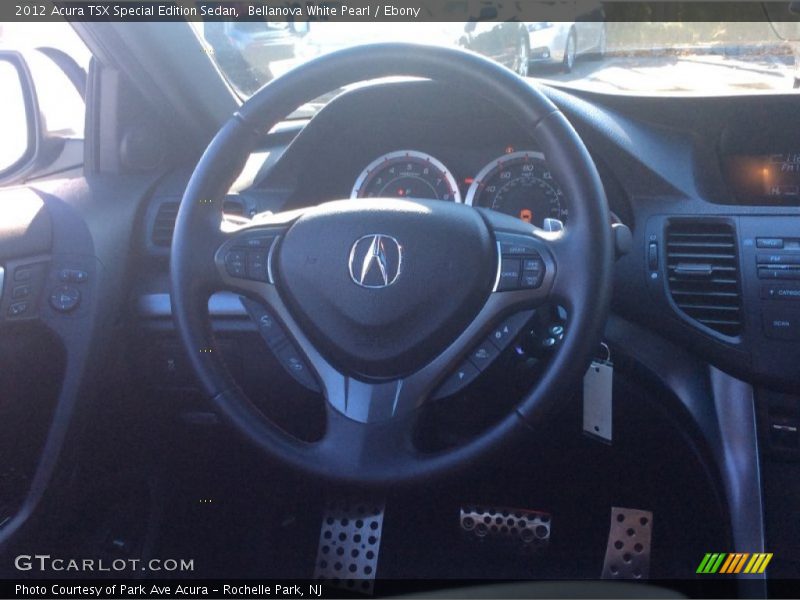 Bellanova White Pearl / Ebony 2012 Acura TSX Special Edition Sedan