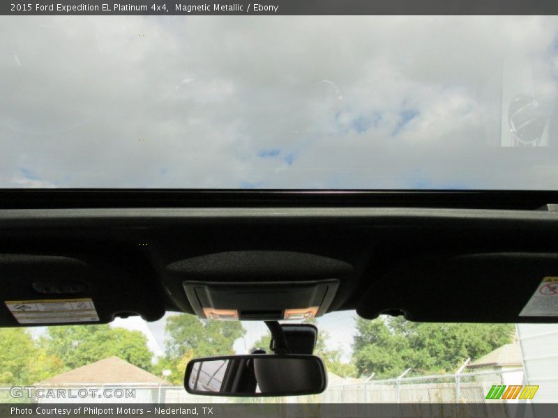 Magnetic Metallic / Ebony 2015 Ford Expedition EL Platinum 4x4