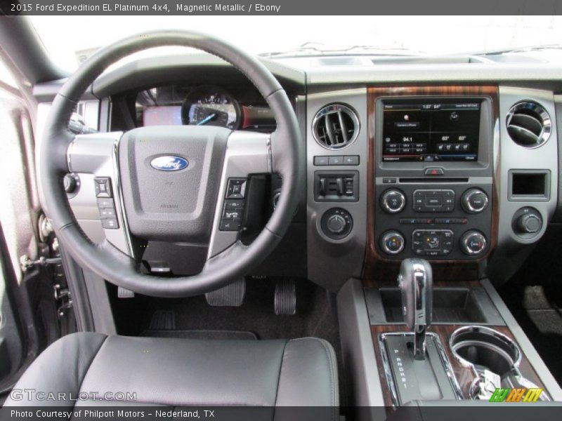 Dashboard of 2015 Expedition EL Platinum 4x4