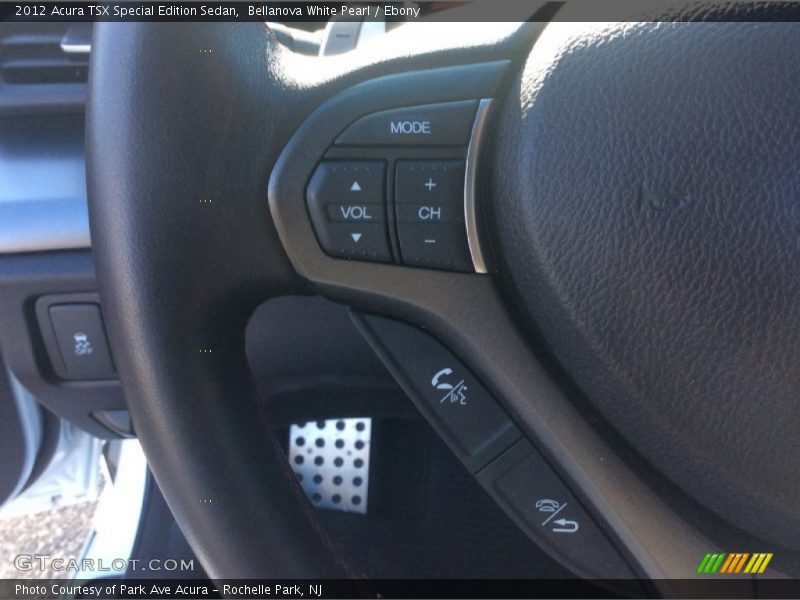 Bellanova White Pearl / Ebony 2012 Acura TSX Special Edition Sedan