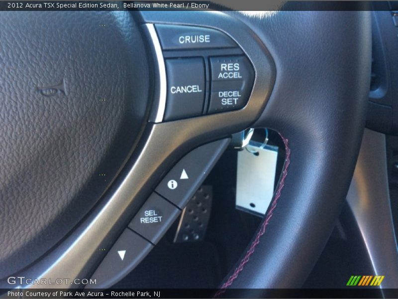 Bellanova White Pearl / Ebony 2012 Acura TSX Special Edition Sedan