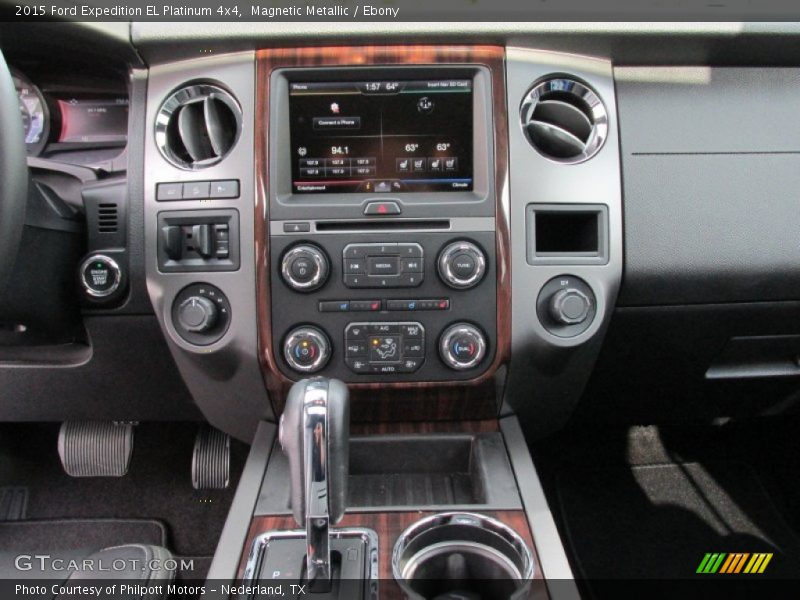 Controls of 2015 Expedition EL Platinum 4x4