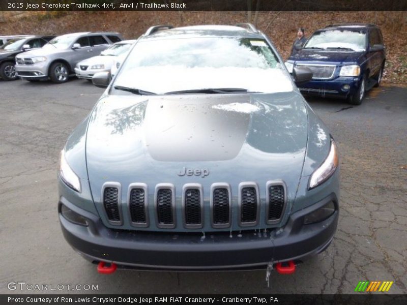 Anvil / Trailhawk Black 2015 Jeep Cherokee Trailhawk 4x4
