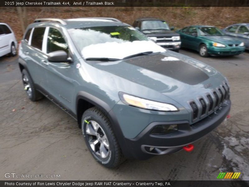 Anvil / Trailhawk Black 2015 Jeep Cherokee Trailhawk 4x4