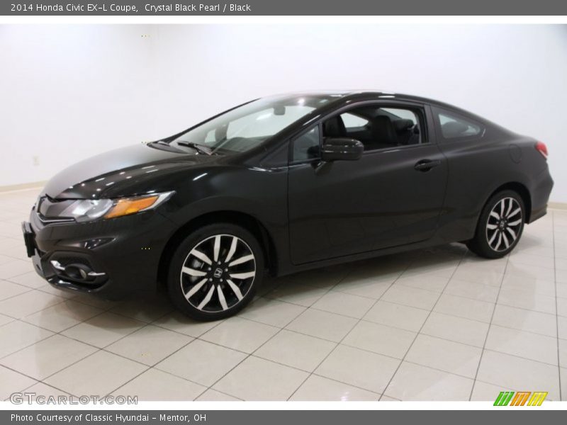  2014 Civic EX-L Coupe Crystal Black Pearl
