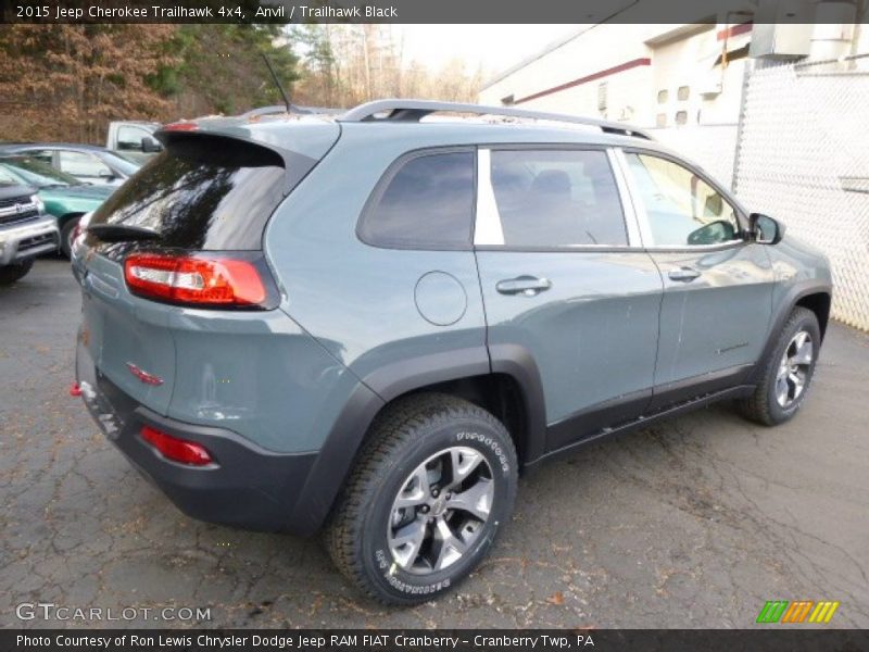 Anvil / Trailhawk Black 2015 Jeep Cherokee Trailhawk 4x4