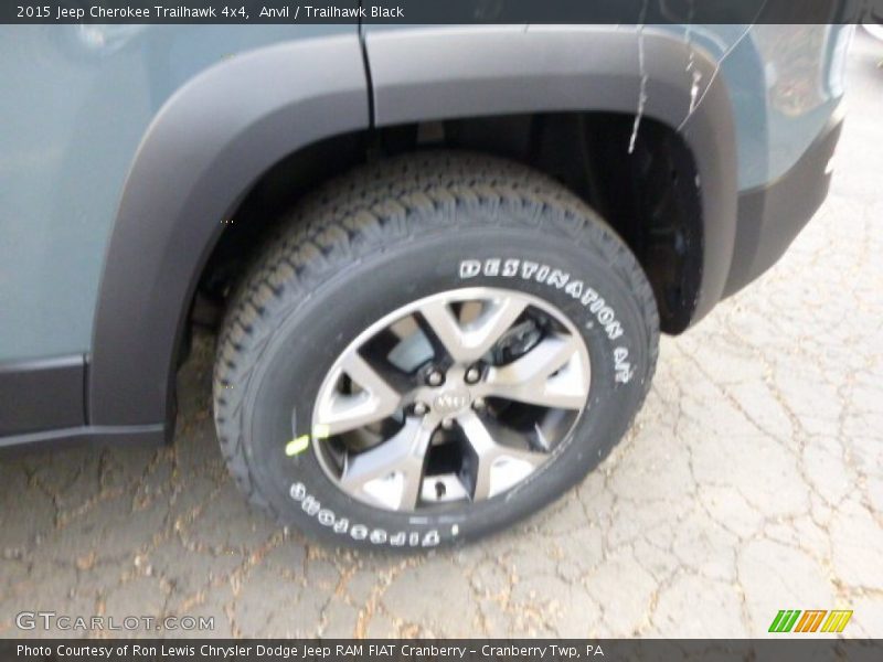Anvil / Trailhawk Black 2015 Jeep Cherokee Trailhawk 4x4