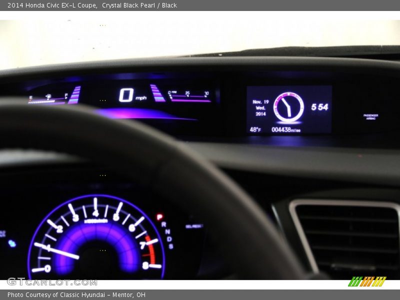  2014 Civic EX-L Coupe EX-L Coupe Gauges
