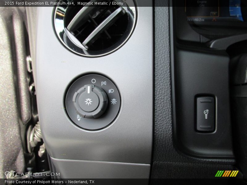 Magnetic Metallic / Ebony 2015 Ford Expedition EL Platinum 4x4
