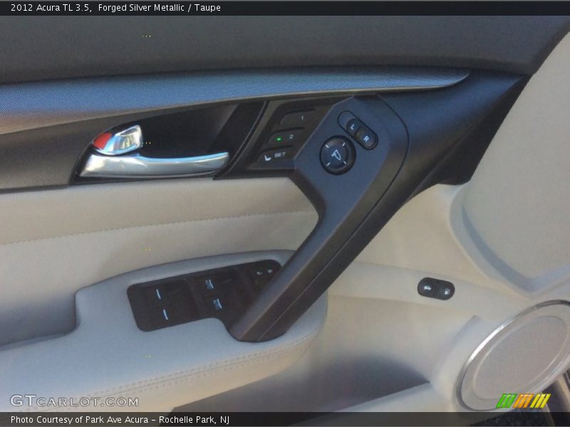 Forged Silver Metallic / Taupe 2012 Acura TL 3.5