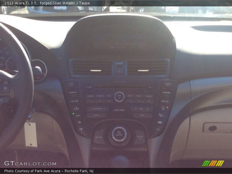 Forged Silver Metallic / Taupe 2012 Acura TL 3.5