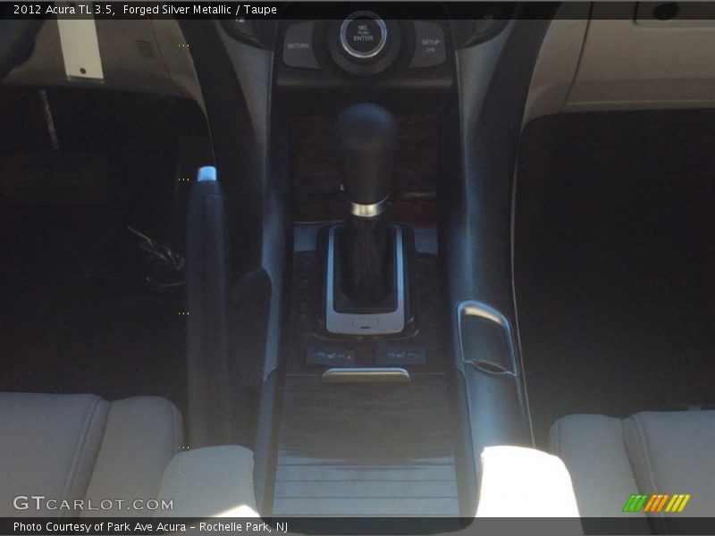 Forged Silver Metallic / Taupe 2012 Acura TL 3.5