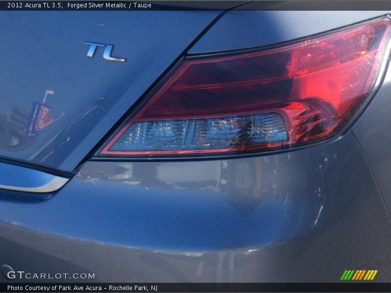 Forged Silver Metallic / Taupe 2012 Acura TL 3.5